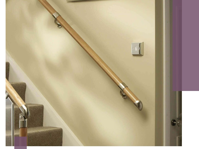 Монтаж пристенных поручней профессионально в Бугульме