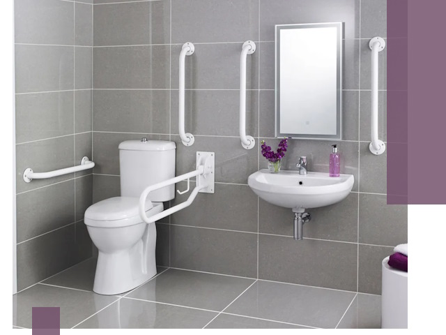 Поручни для санузлов в Бугульме: установка, ремонт и монтаж